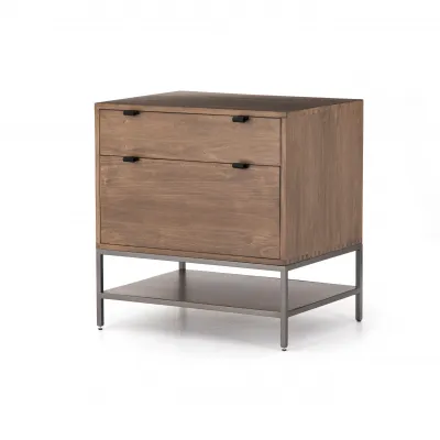 Trey Modular Filing Cabinet Auburn Poplar