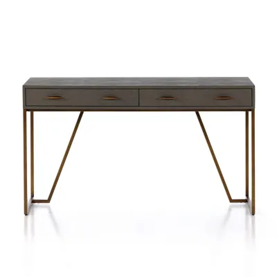 Shagreen Desk Grey Shagreen