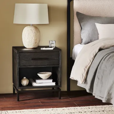 Greta Nightstand Autumn Grey