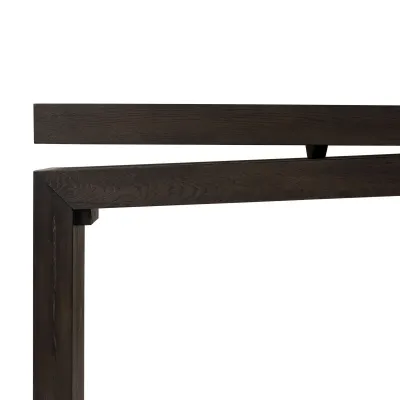 Matthes Console Table Smoked Black