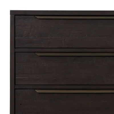 Wyeth 6 Drawer Dresser Dark Carbon