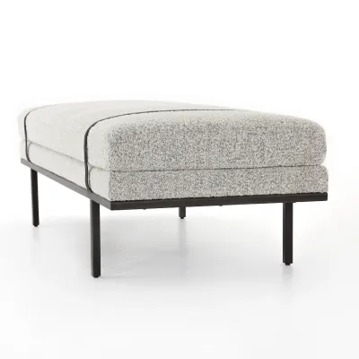 Harris Accent Bench Knoll Domino