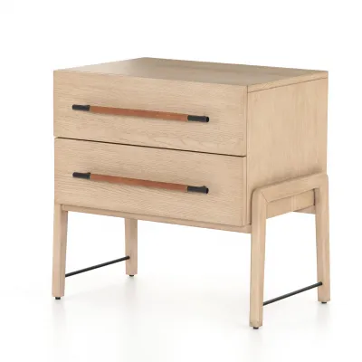 Rosedale Nightstand Yucca Oak Veneer