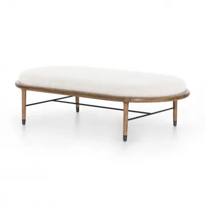 Petra Ottoman 62" Knoll Natural