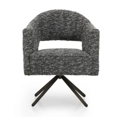 Adara Desk Chair Solema Charcoal