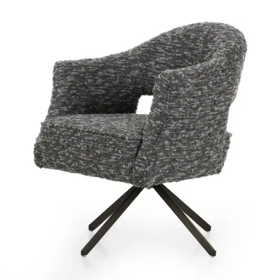 Adara Desk Chair Solema Charcoal