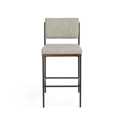 Benton Savile Flannel Bar Stool