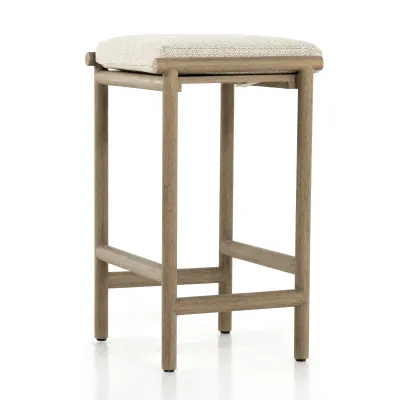 Kyla Outdoor Brown/Sand Counter Stool