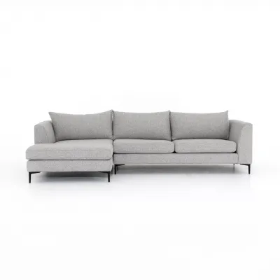 Madeline 2 Pc Sectional Left Arm Facing Chaise Lashon Fog