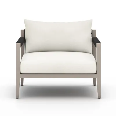 Sherwood Outdoor Chair Weathered Grey/Natural Ivory