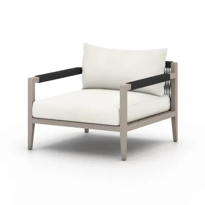 Sherwood Outdoor Chair Weathered Grey/Natural Ivory