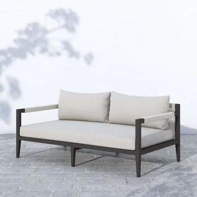 Sherwood Outdoor Sofa 63" Bronze/Faye Sand