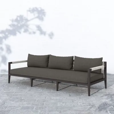 Sherwood Outdoor Sofa 93" Bronze/Charcoal