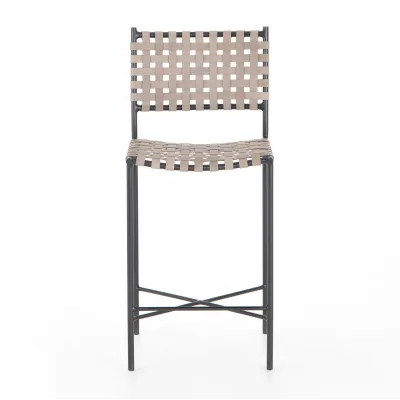 Garza Smoke Grey Counter Stool