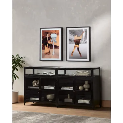 Shadow Box Sideboard Black