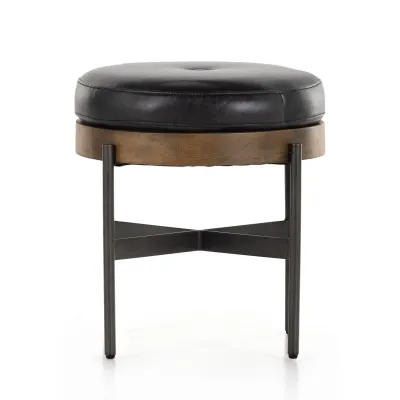 Edwyn Accent Stool Sonoma Black