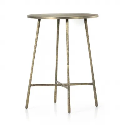Westwood Bar Table Antique Brass