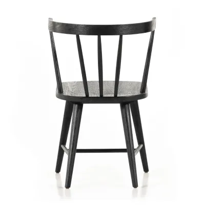 Naples Dining Chair Black Oak