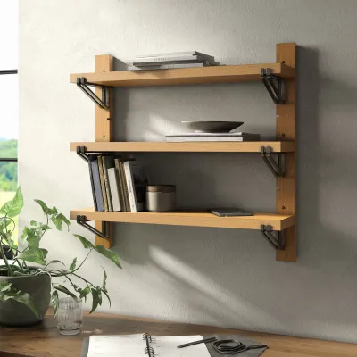 Pivott Shelf Natural Oak Veneer