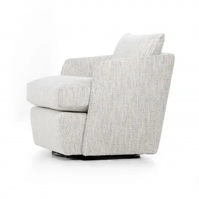 Whittaker Swivel Chair Merino Cotton