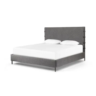 Anderson Bed Knoll Charcoal King