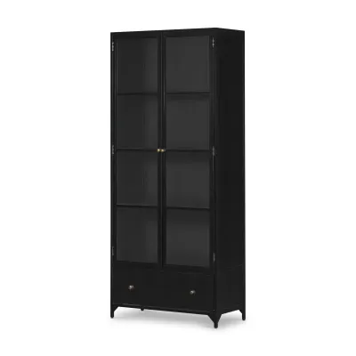 Shadow Box Cabinet Black