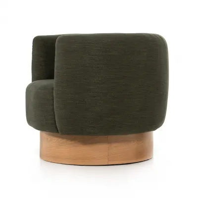 Calista Swivel Chair Atlantis Moss