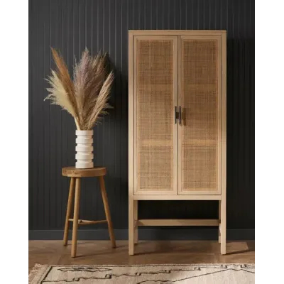 Caprice Narrow Cabinet Natural Mango