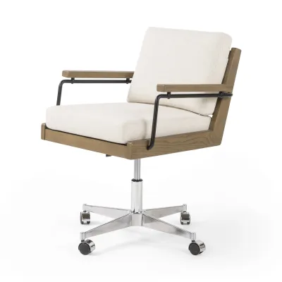 Clifford Desk Chair Savile Flax