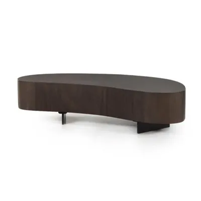 Avett Coffee Table Short Piece Smoked Guanacaste