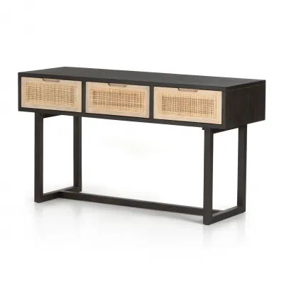 Clarita Console Table Black Mango