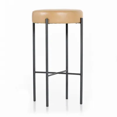 Nocona Bar Stool Natural Leather