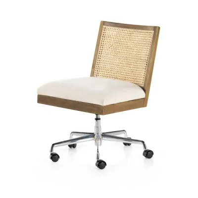 Antonia Armless Desk Chair Toasted Nettlewood