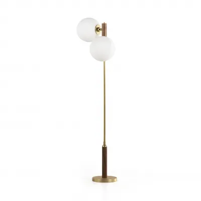 Colome Floor Lamp Natural Walnut