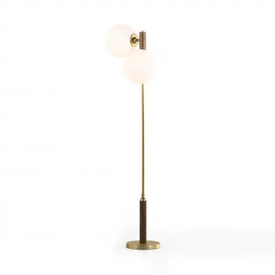 Colome Floor Lamp Natural Walnut