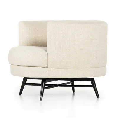 Carmela Swivel Chair Irving Taupe