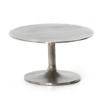 Simone Oval Coffee Table Raw Antique