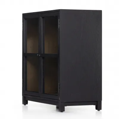 Millie Small Cabinet Drifted Matte Black