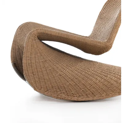 Portia Outdoor Rocking Chair Natural