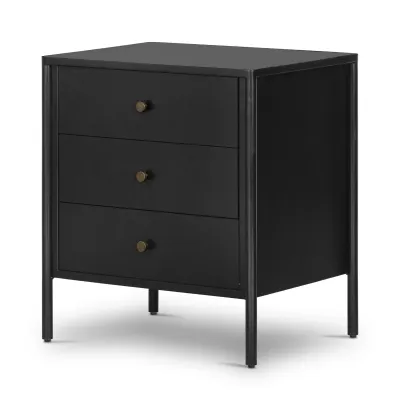 Soto Nightstand Black