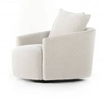 Chloe Swivel Chair Delta Bisque