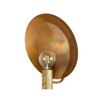 Lund Sconce Burnt Brass