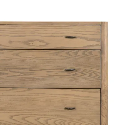 Zuma 6 Drawer Dresser Dune Ash