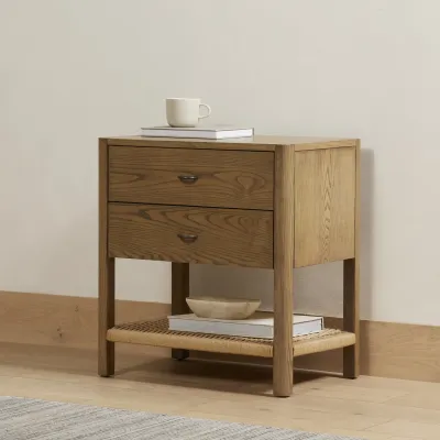 Zuma Nightstand Dune Ash