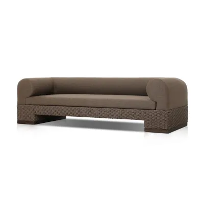 Joss Outdoor Sofa Ellor Brown