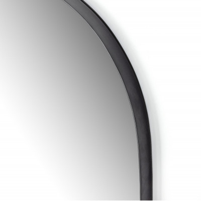 Georgina Wide Arch Mirror Iron Matte Black