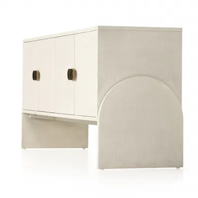 Cressida Sideboard Ivory Painted Linen