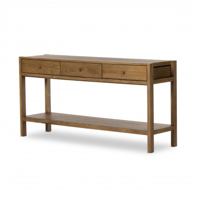 Meadow Console Table Tawny Oak