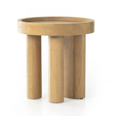 Schwell End Table Natural Beech