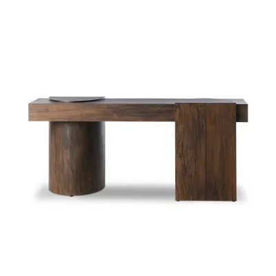 Georgie Console Table Dark Spalted Primavera